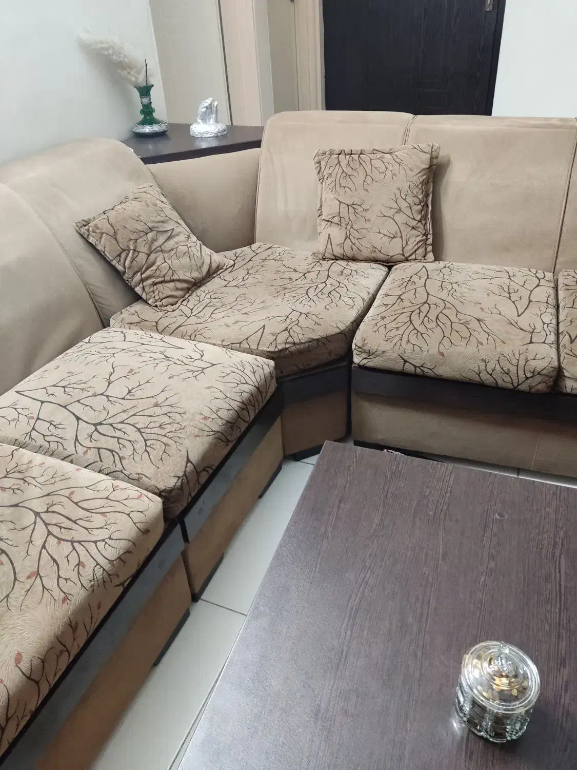 مبل راحتی ال باکس دار|مبلمان خانگی و میز عسلی|باغستان, |دیوار