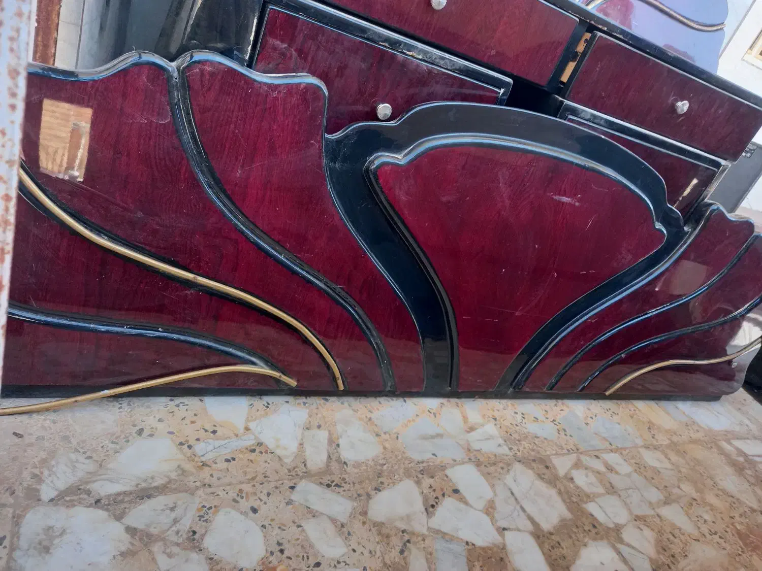 تخت دو نفره|تخت و سرویس خواب|زاهدان, |دیوار