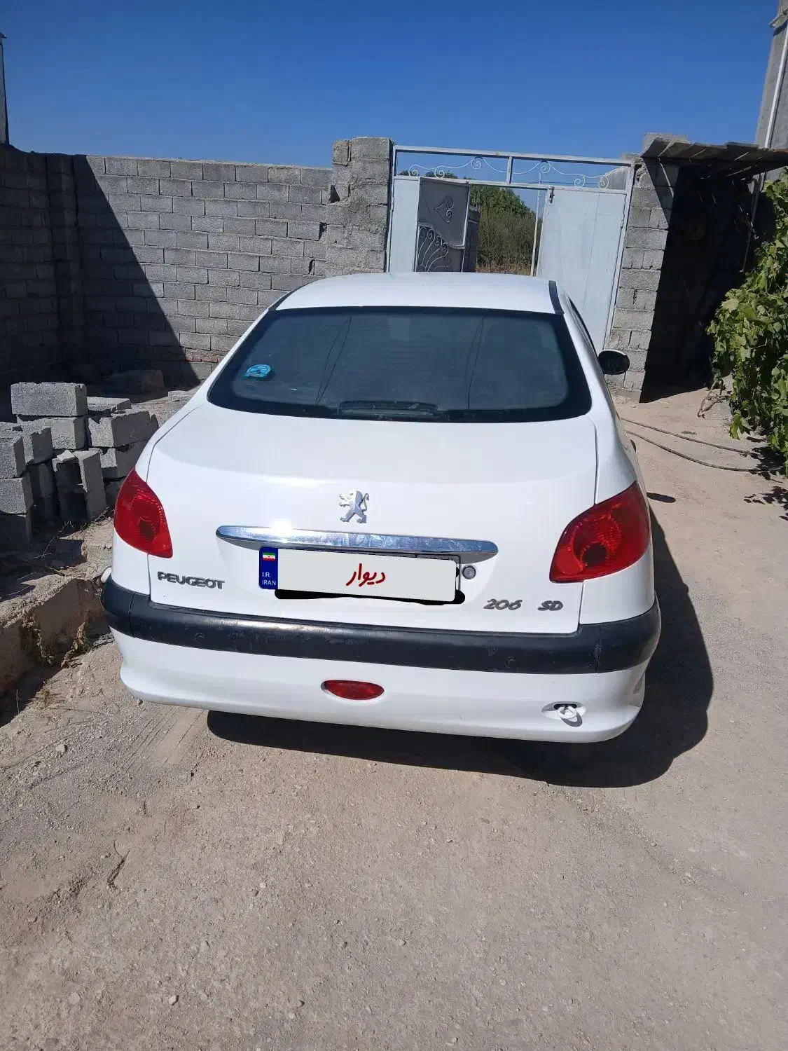 پژو206|خودرو سواری و وانت|مراغه, |دیوار