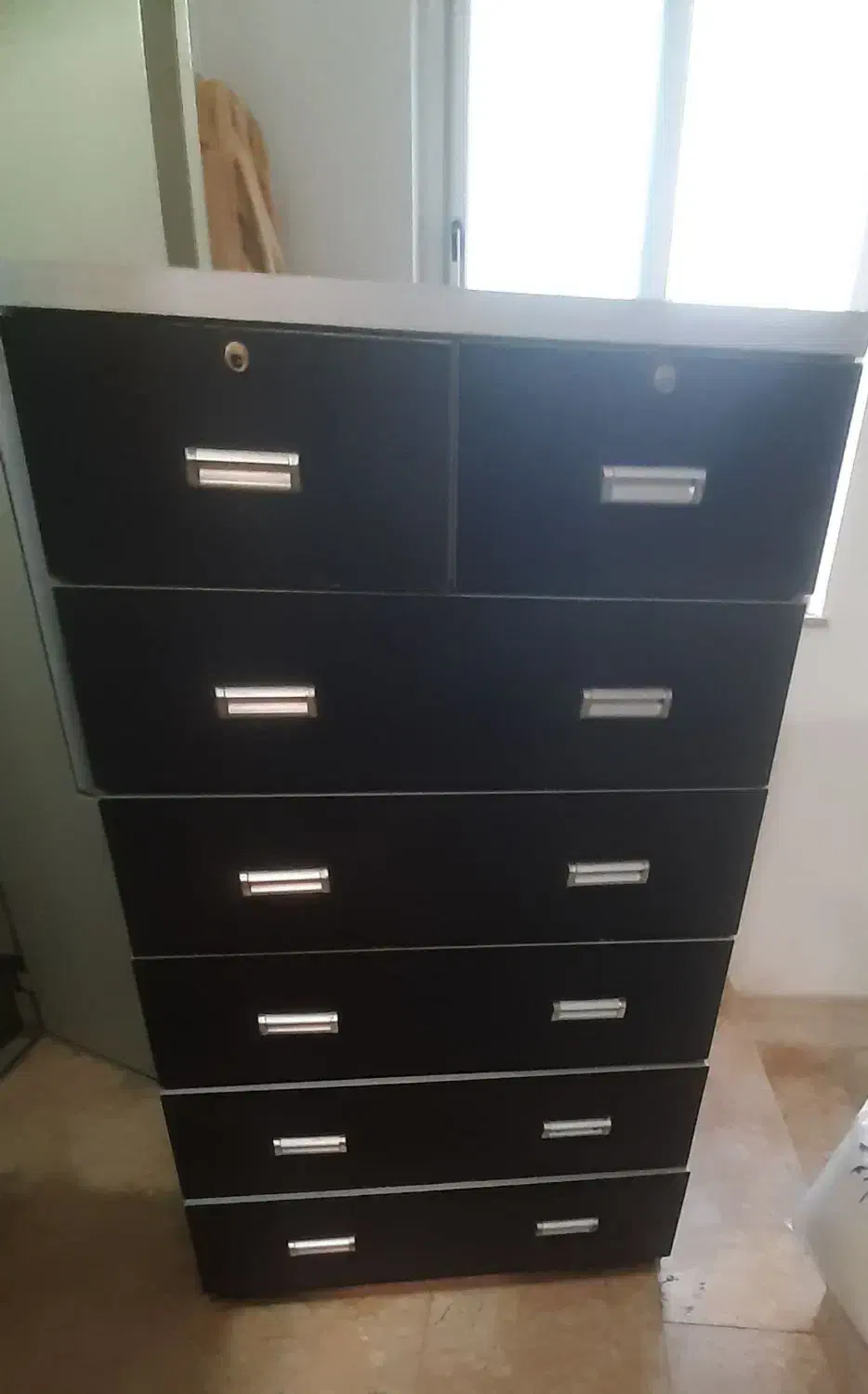 دراور ۶ کشوی،،بدون هیچ مشکلی|جاکفشی، کمد، دراور|رشت, استقامت ۱|دیوار