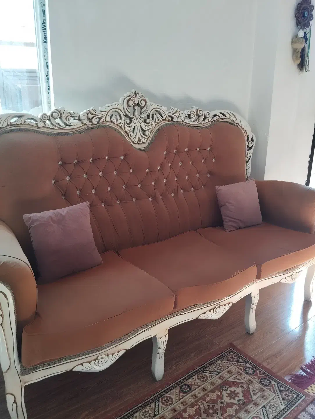 مبل هفت نفره سالم درحدنو ( زیرقیمت|مبلمان خانگی و میز عسلی|گرمسار, |دیوار