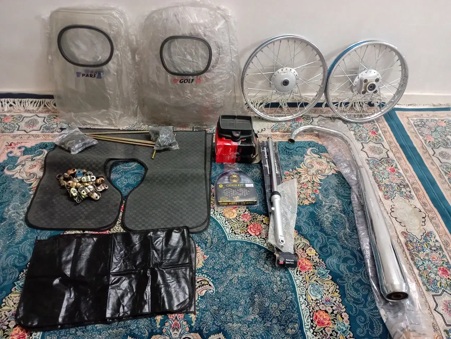 لوازم موتور هندا|قطعات یدکی و لوازم جانبی|ری, شهرک نظامی|دیوار