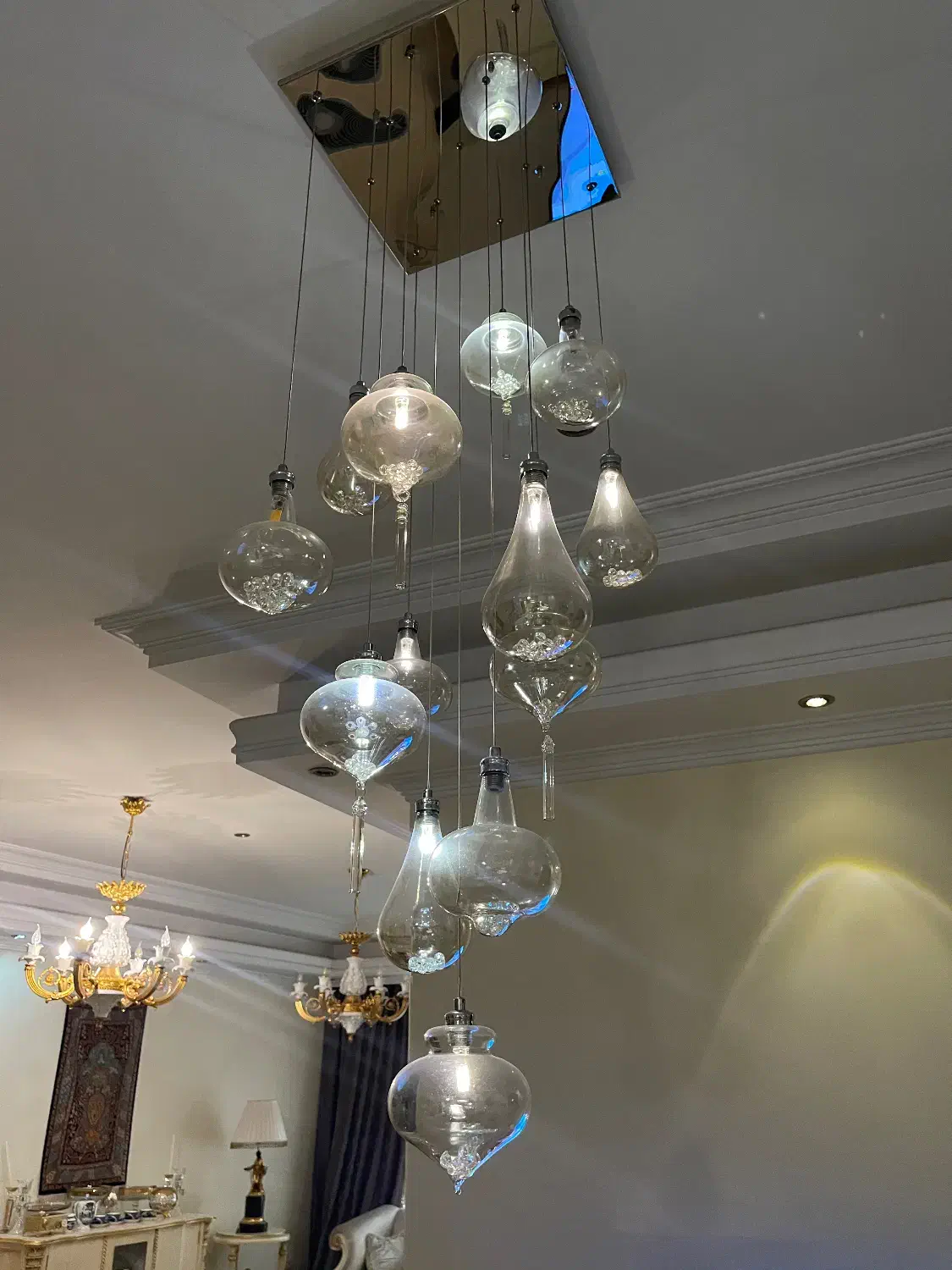 لوستر حباب دار|لوستر و چراغ آویز|تهران, دزاشیب|دیوار