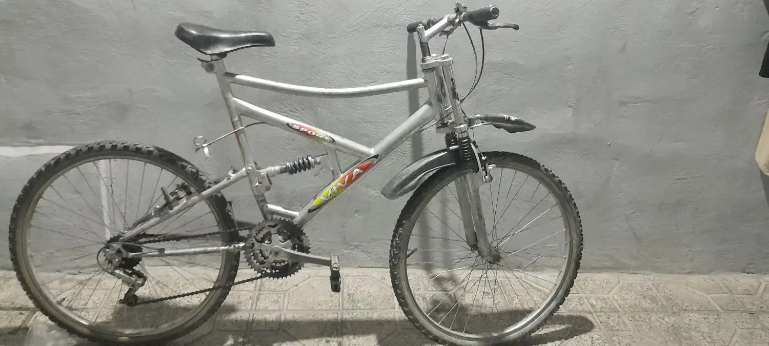 دوچرخه ۲۶ دنده ای فنری کوهستانی|دوچرخه، اسکیت، اسکوتر|کوهدشت, |دیوار