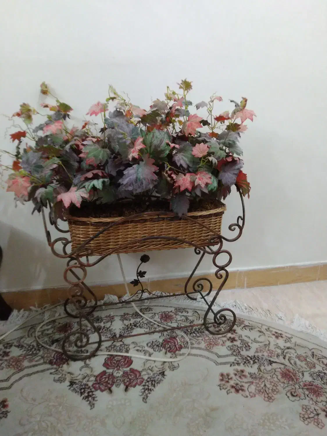 گل کنارسالنی خارجی|گل مصنوعی|کرج, برغان|دیوار