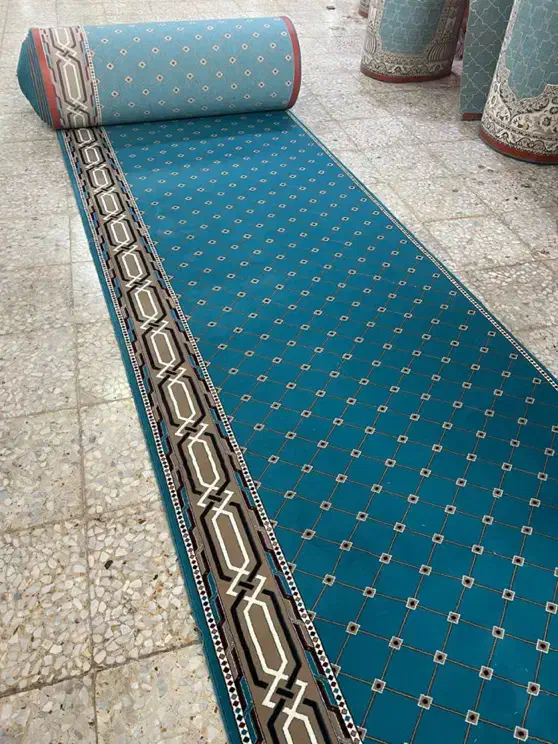 فرش ماشینی سجاده طرح وزرا ابی|فرش|تهران, زیبادشت|دیوار