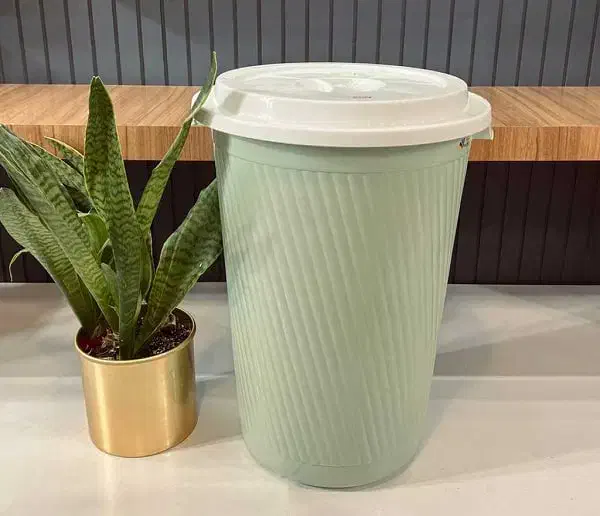 سطل بزرگ ۱۰۰ لیتری|ظروف نگهدارنده، پلاستیکی، یک‌بارمصرف|آبدانان, |دیوار