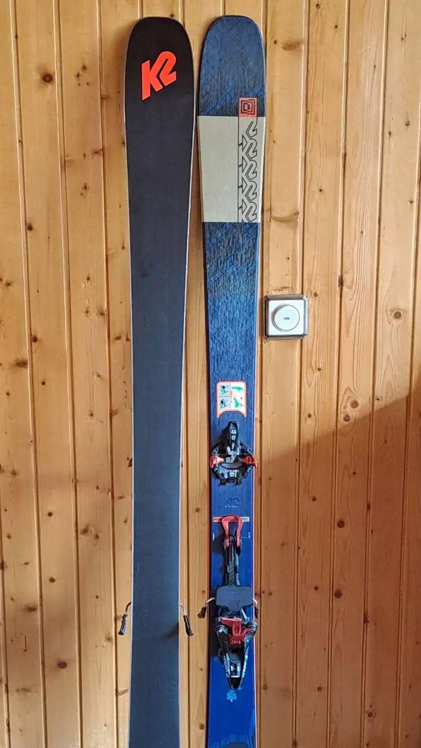 ست اسکی تورینگ  K2 Mindbender + Kingpin 10 + پوست|ورزش‌های زمستانی|شمشک, |دیوار