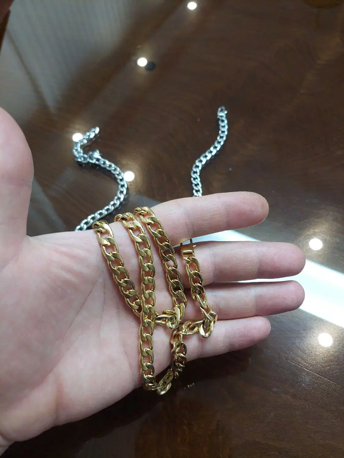 دو عدد گردنبند استیل مردانه آک|بدلیجات|مشهد, هفت تیر (آب و برق)|دیوار