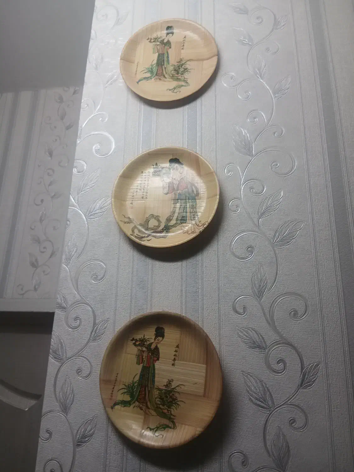 ۳ عدد دیوارکوب از جنس بامبو .کار دست|صنایع دستی و سایر لوازم تزئینی|تبریز, |دیوار