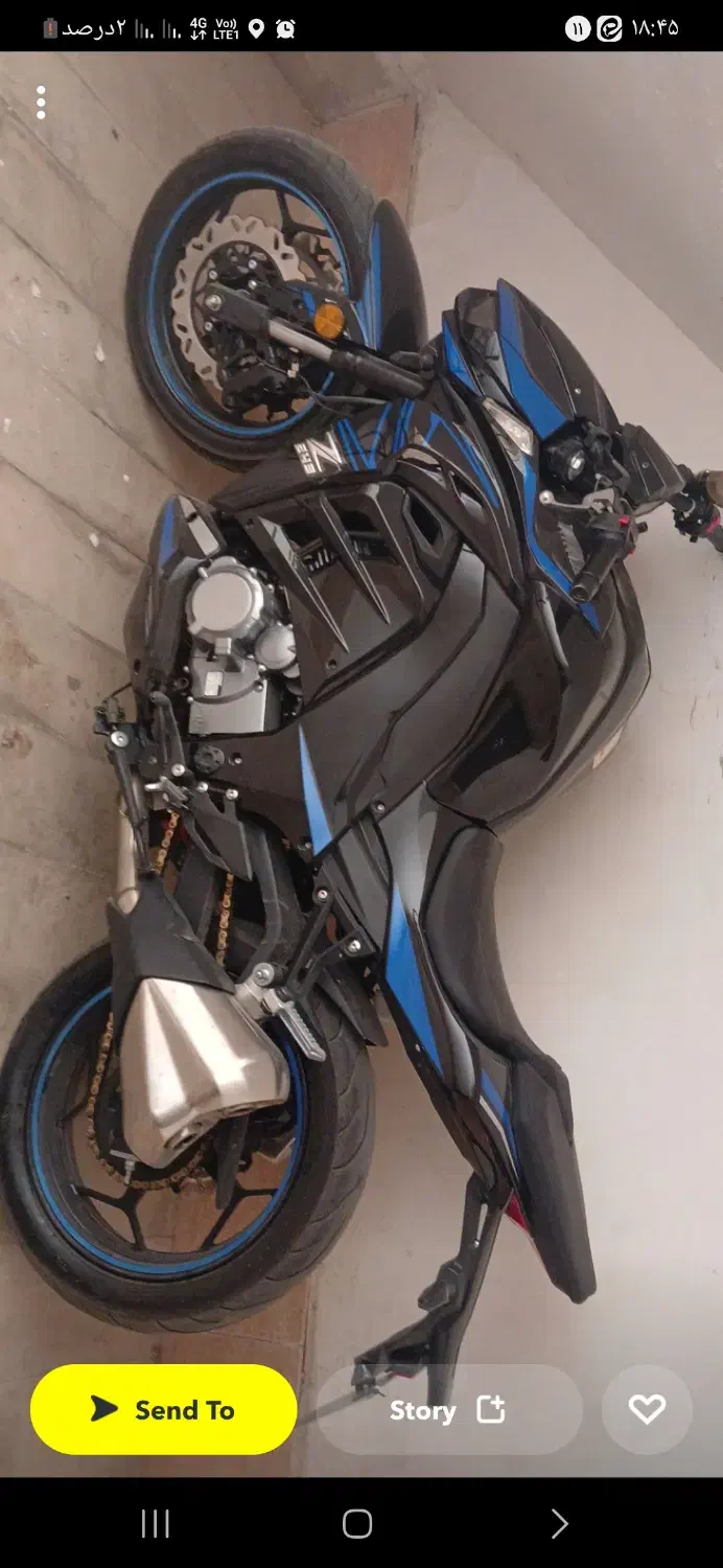 موتور طرح zهزار|موتورسیکلت|خرم‌آباد, |دیوار