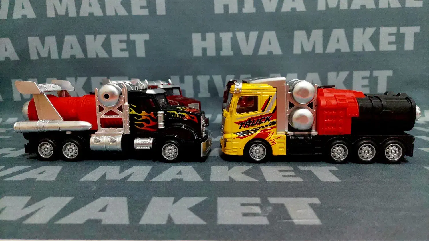 ماکت ماک و تریلی دودزا|اسباببازی|قم, نیروگاه|دیوار