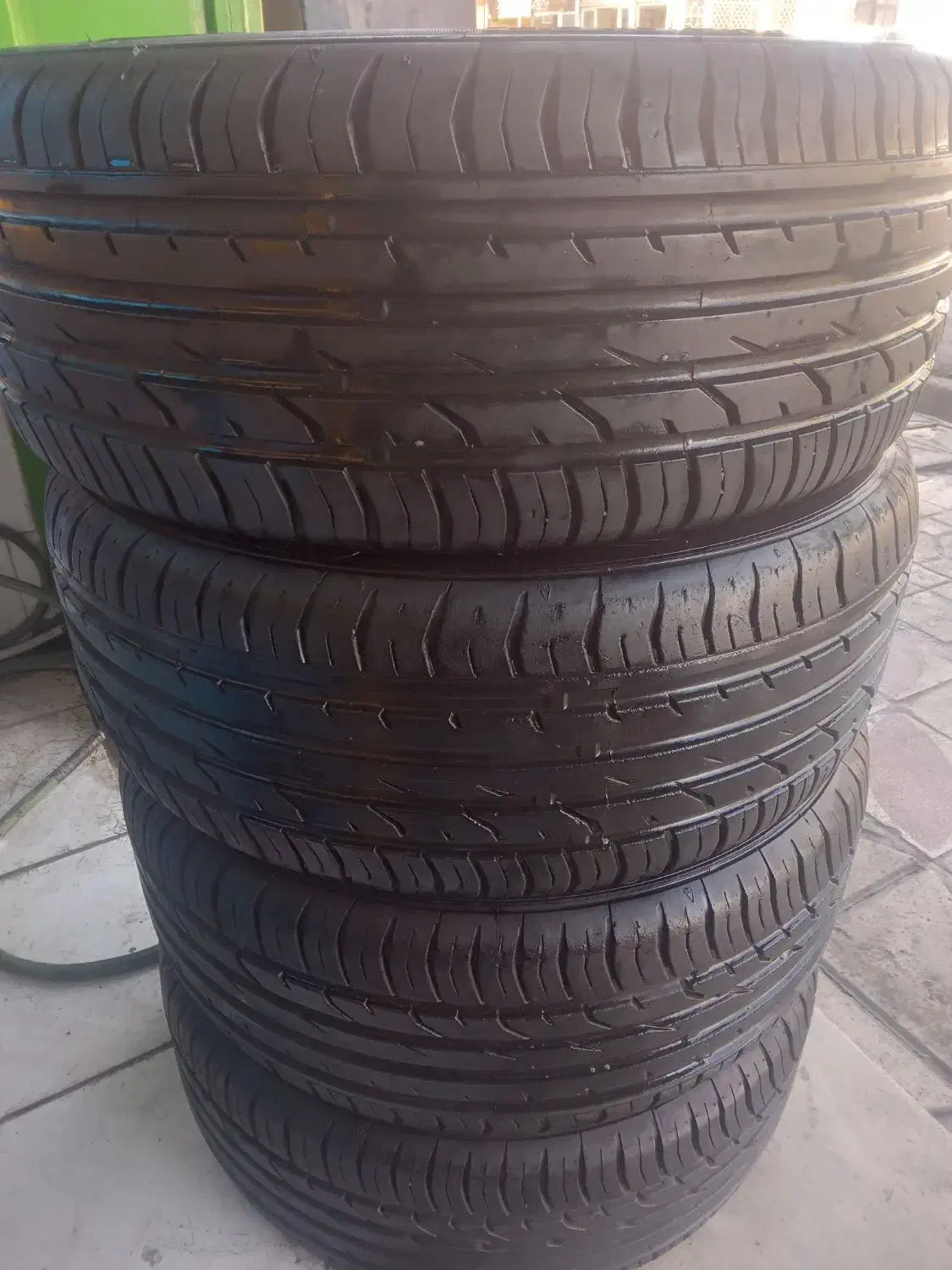 لاستیک کارکرده سایز ۱۶ ، ۵۰ ، ۲۰۵|قطعات یدکی و لوازم جانبی|شیراز, لاله|دیوار