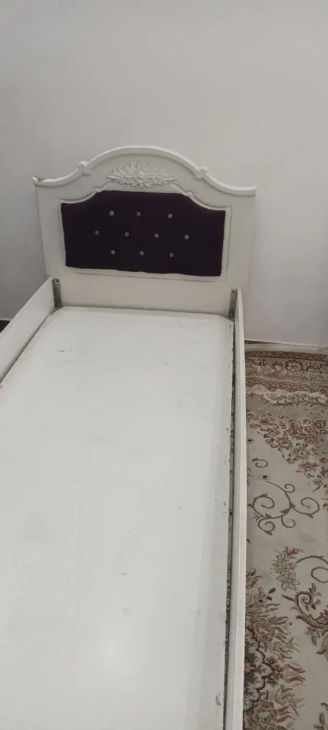 دوتا تخت نوجوان|تخت و سرویس خواب|شفت, |دیوار