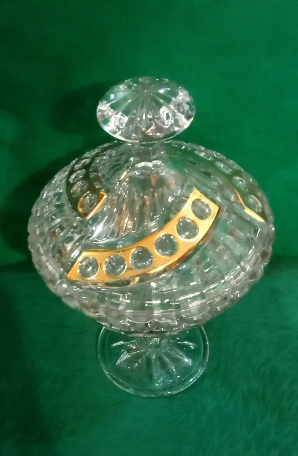 شکلات خوری بلور پایه دار|کلکسیون اشیاء عتیقه|تهران, توحید|دیوار