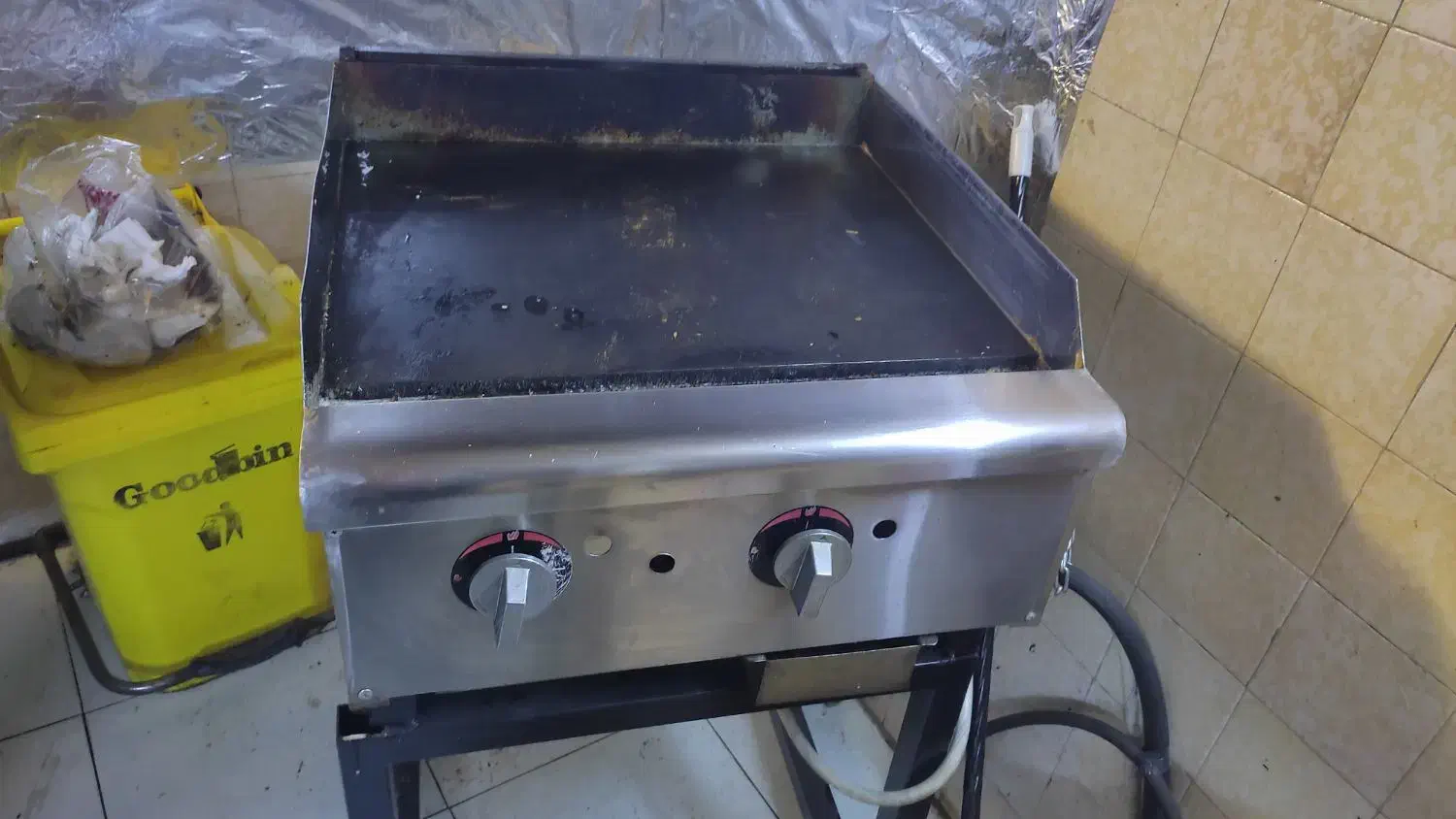 صفحه گریل تخت روغنی|اجاق گاز و لوازم برقی پختوپز|خمین, |دیوار