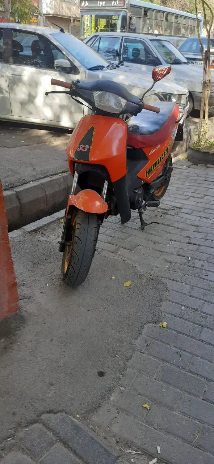 موتور دایچی ۱۳۵ پلاک ملی|موتورسیکلت|تبریز, |دیوار