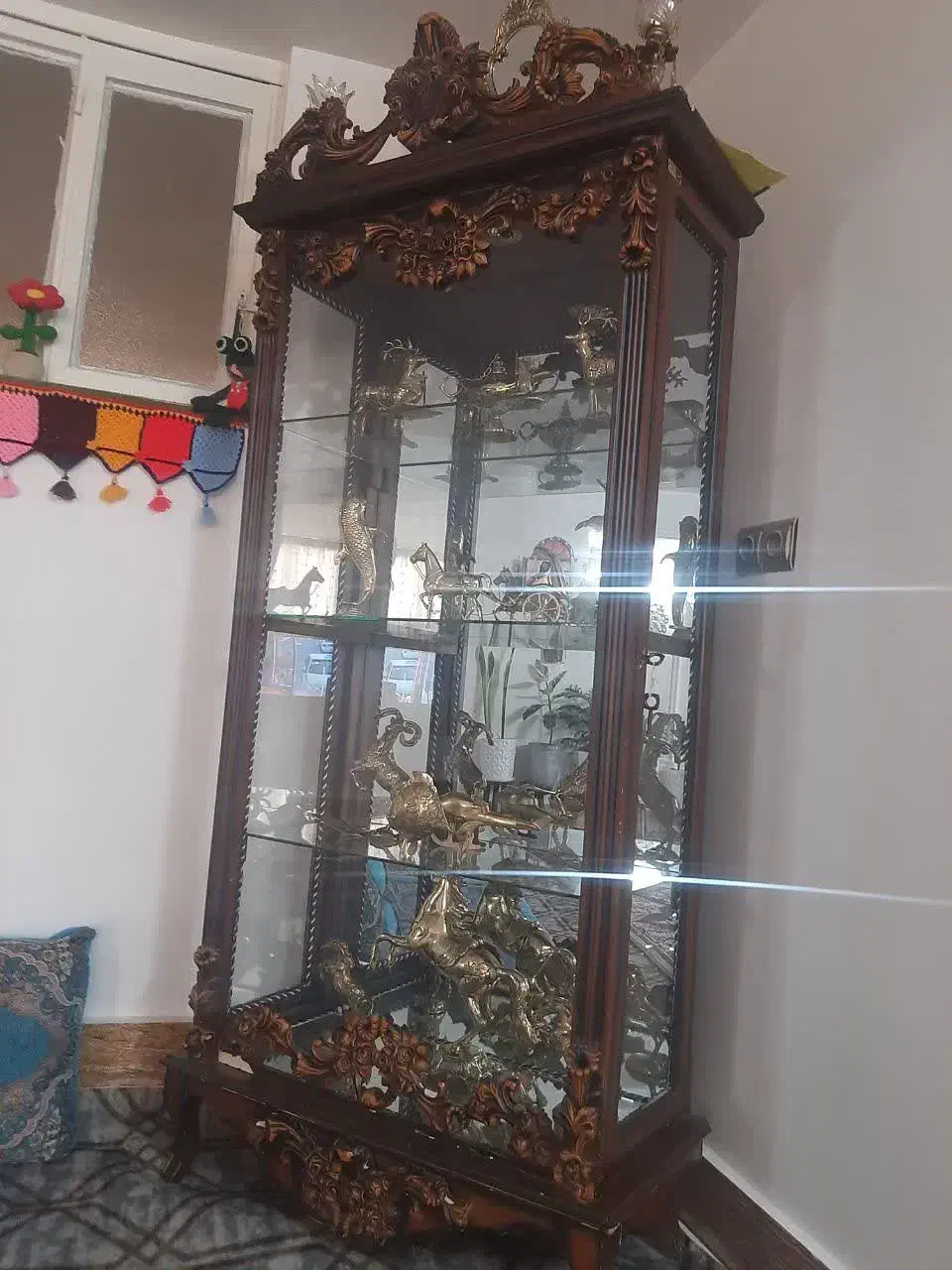 بوفه چوبی|بوفه، ویترین، کنسول|خرمآباد, |دیوار