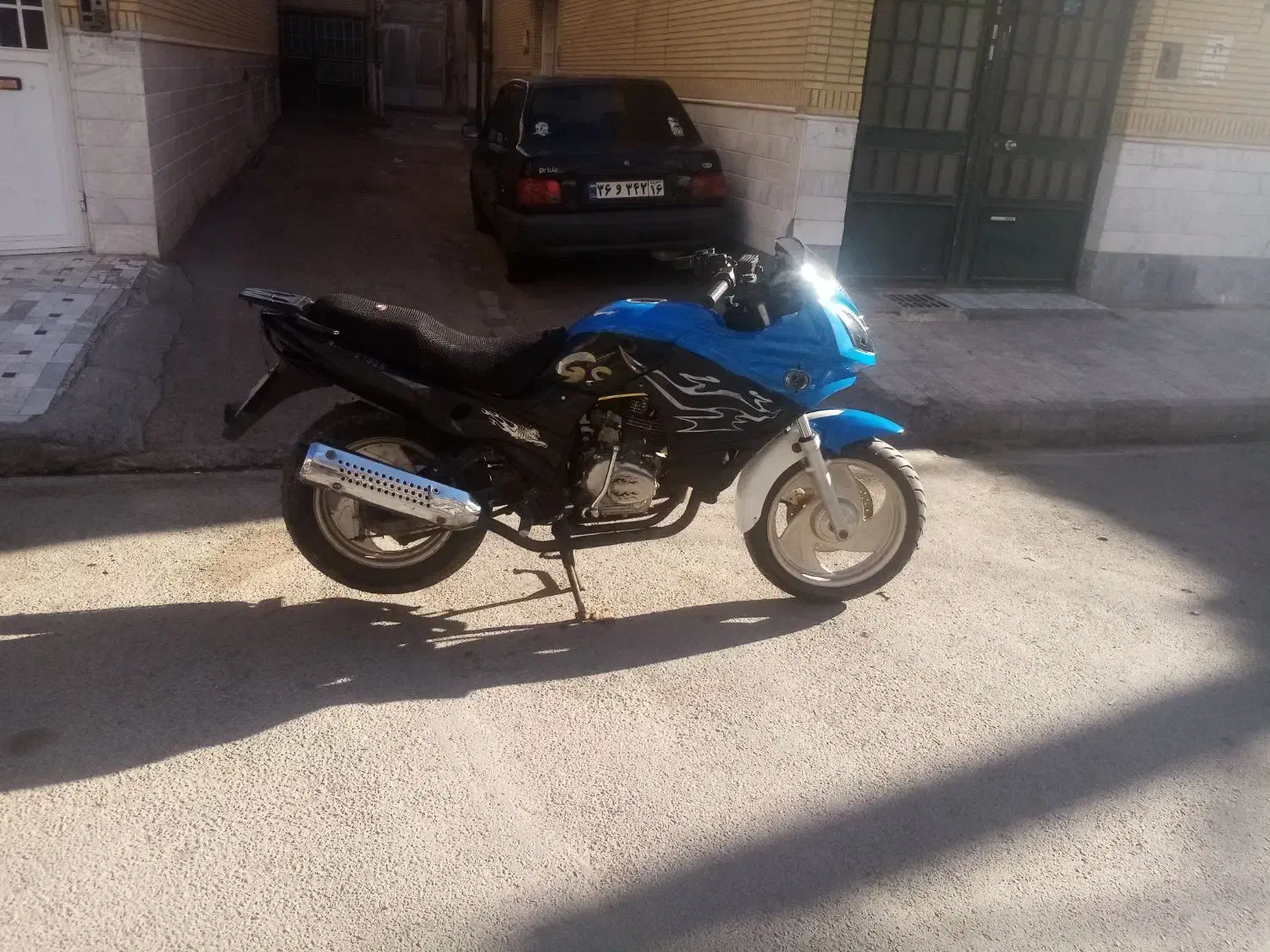 GS200|موتورسیکلت|قم, سعادتی|دیوار