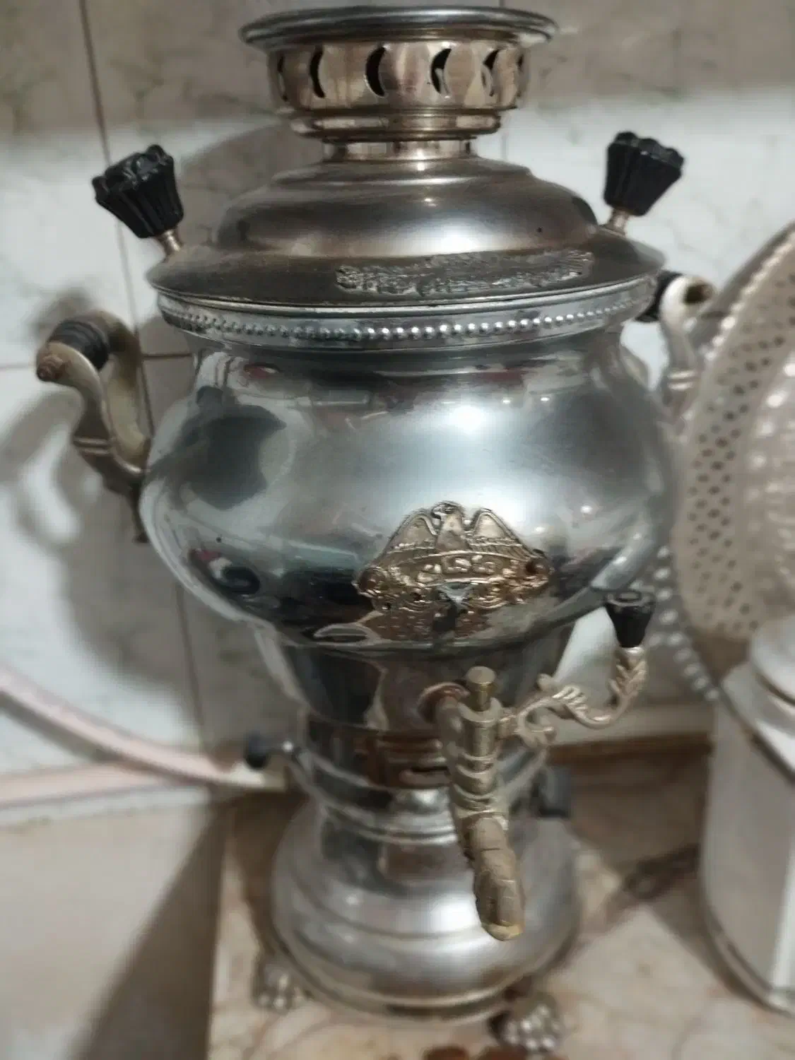 سماور استیل ،۶ لیتری ، برند ماهان .|سماور، چایساز، قهوهساز|مشهد, شهید معقول|دیوار