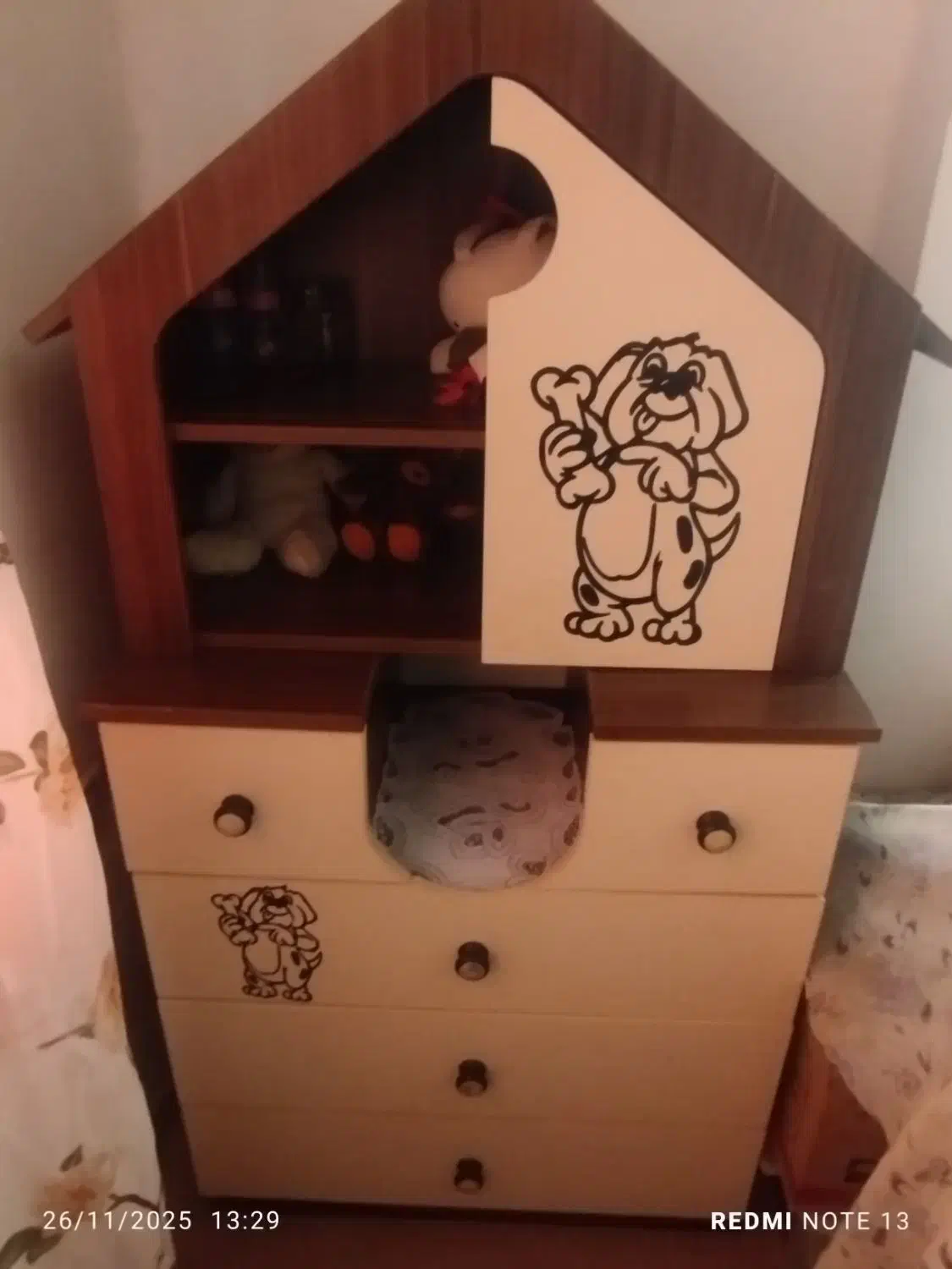 تخت وکمد کودک|تخت و سرویس خواب|تنکابن, |دیوار