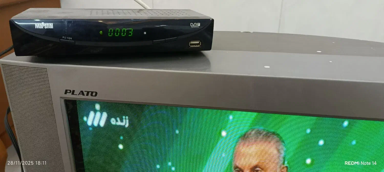 تلویزیون صفحه تخت صنام و دیجیتال مارشال|تلویزیون و پروژکتور|قم, شهرک قدس|دیوار