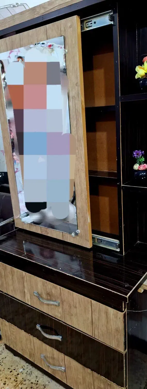 بوفه یا میز آرایشی|بوفه، ویترین، کنسول|بهبهان, |دیوار