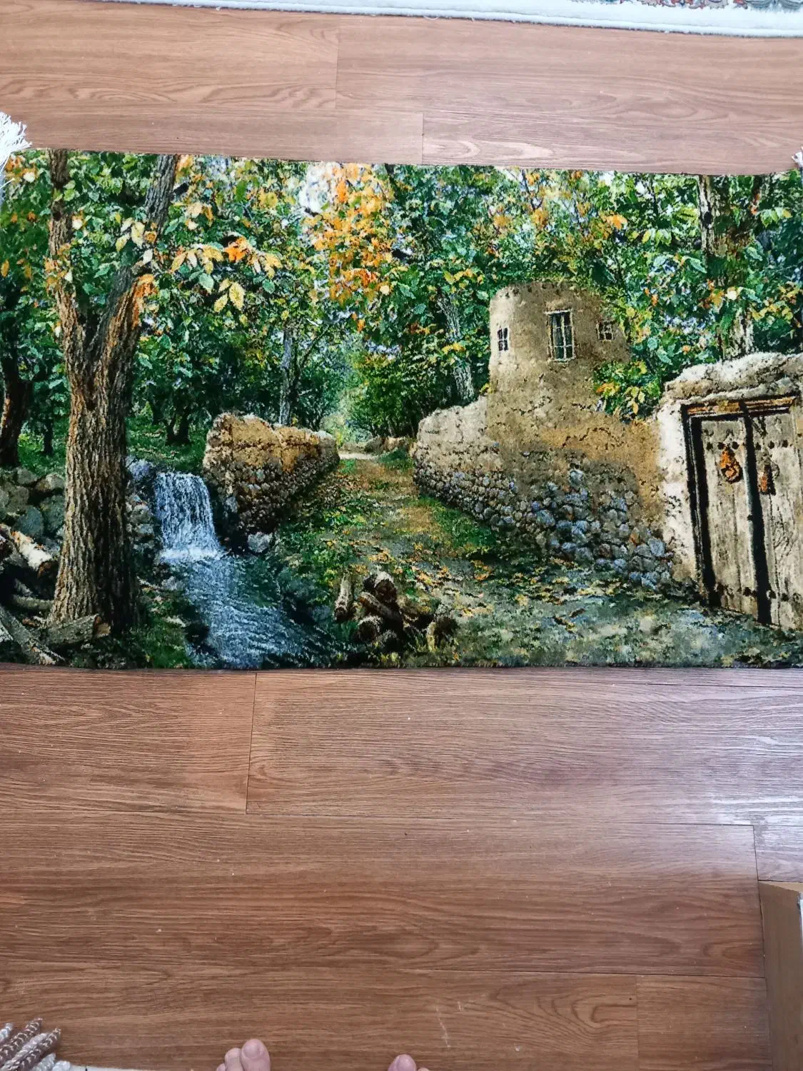 تابلو فرش دستبافت|تابلو فرش|اندیشه, اندیشه فاز ۴|دیوار