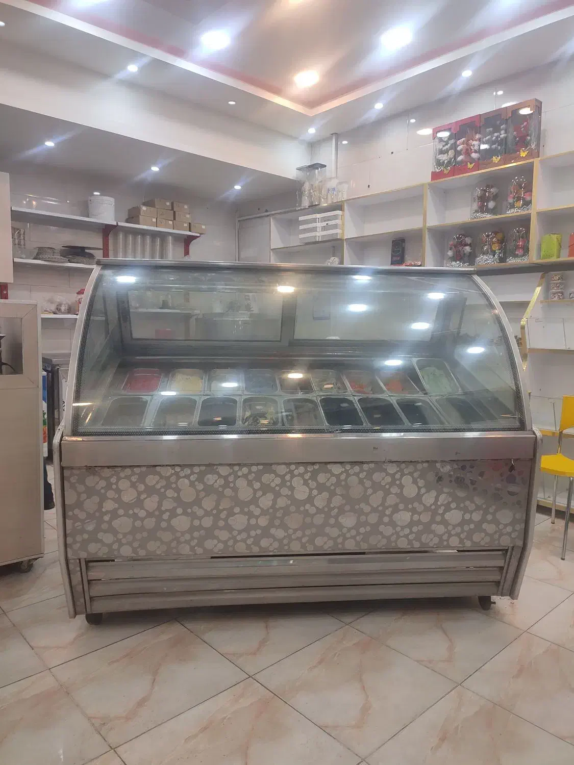 تاپینگ بستنی 18لگن در حد نونو|فروشگاه و مغازه|نسیمشهر, |دیوار