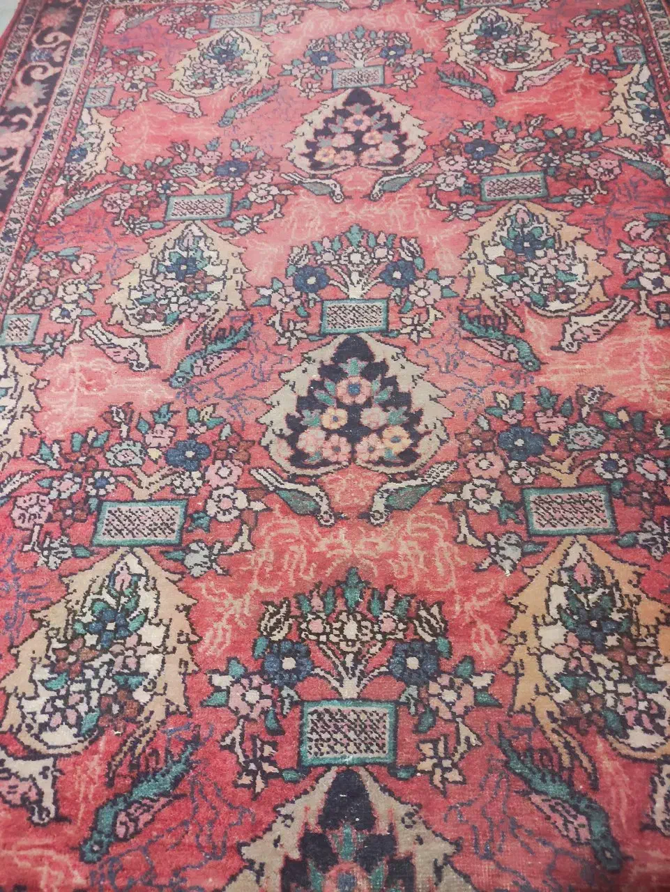 قالی کوردی|فرش|سنندج, |دیوار