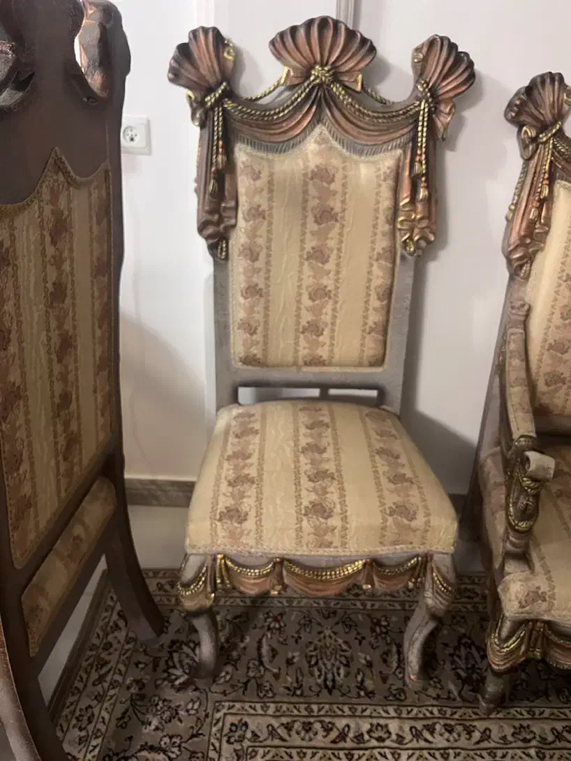 مبلمان استیل با غذا خوری ست|مبلمان خانگی و میز عسلی|چالوس, |دیوار