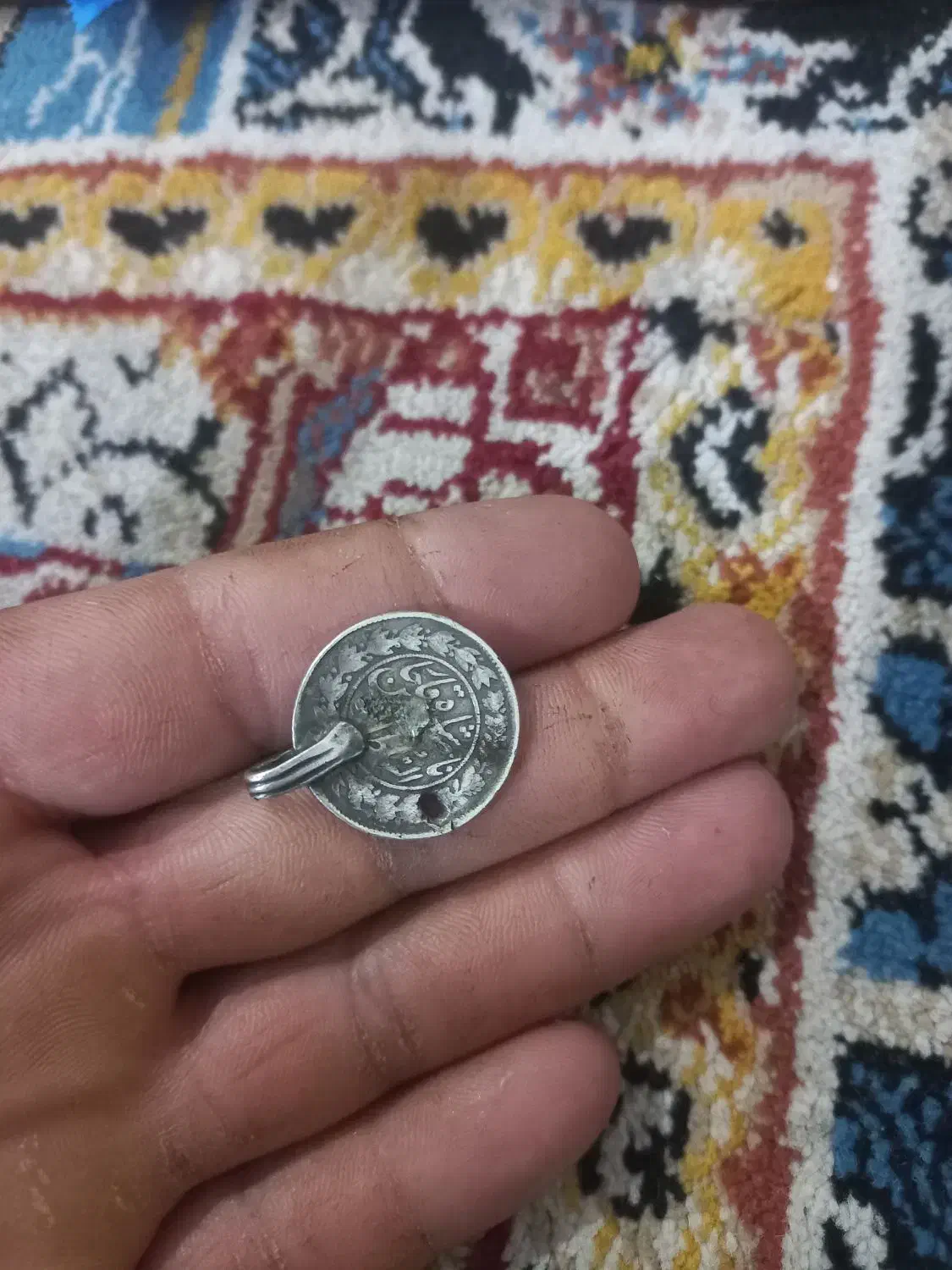 سکه ناصرالدین شاه قاجار|جواهرات|گنبد کاووس, |دیوار