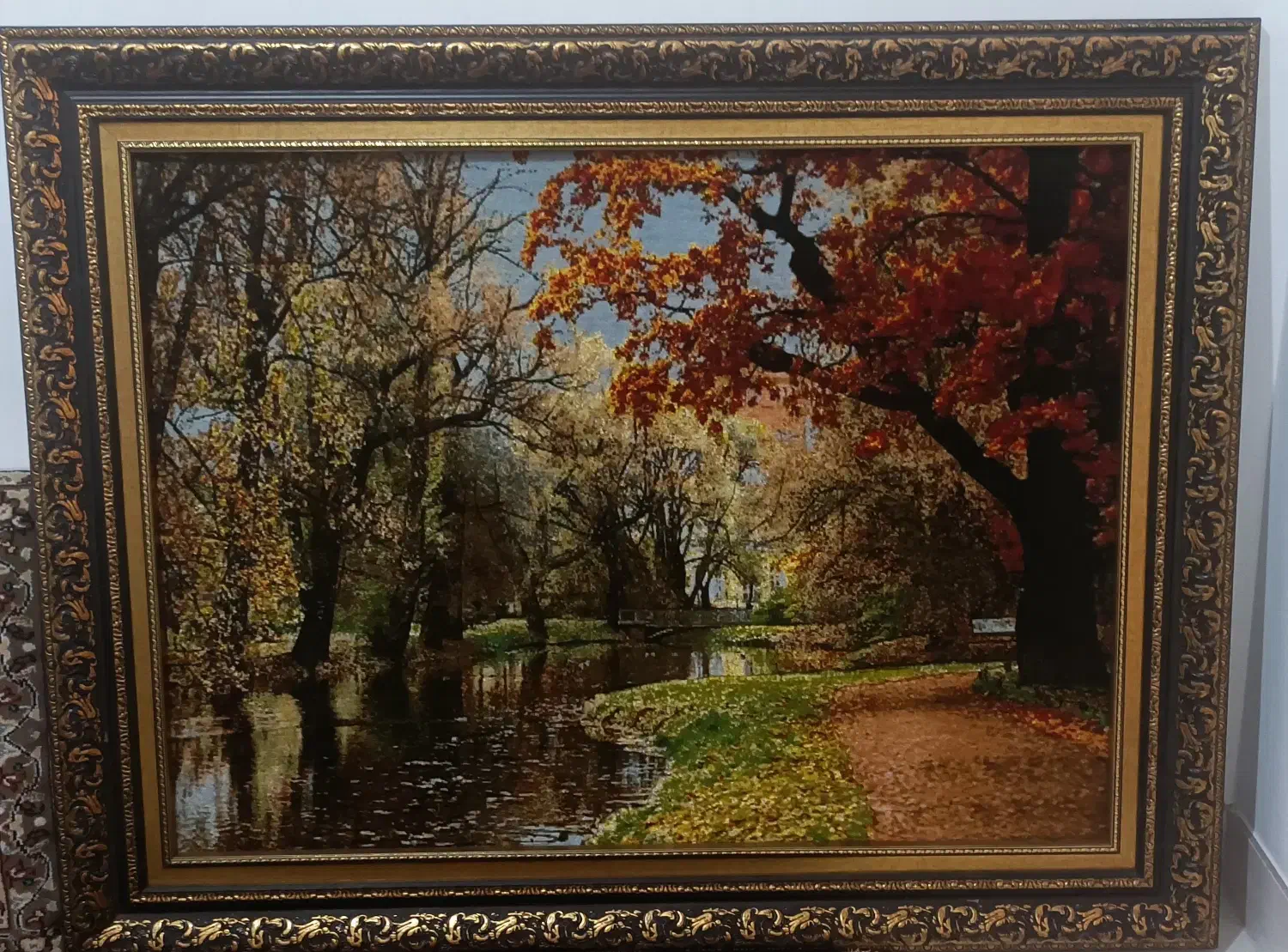 تابلو فرش دستباف|تابلو فرش|قزوین, |دیوار