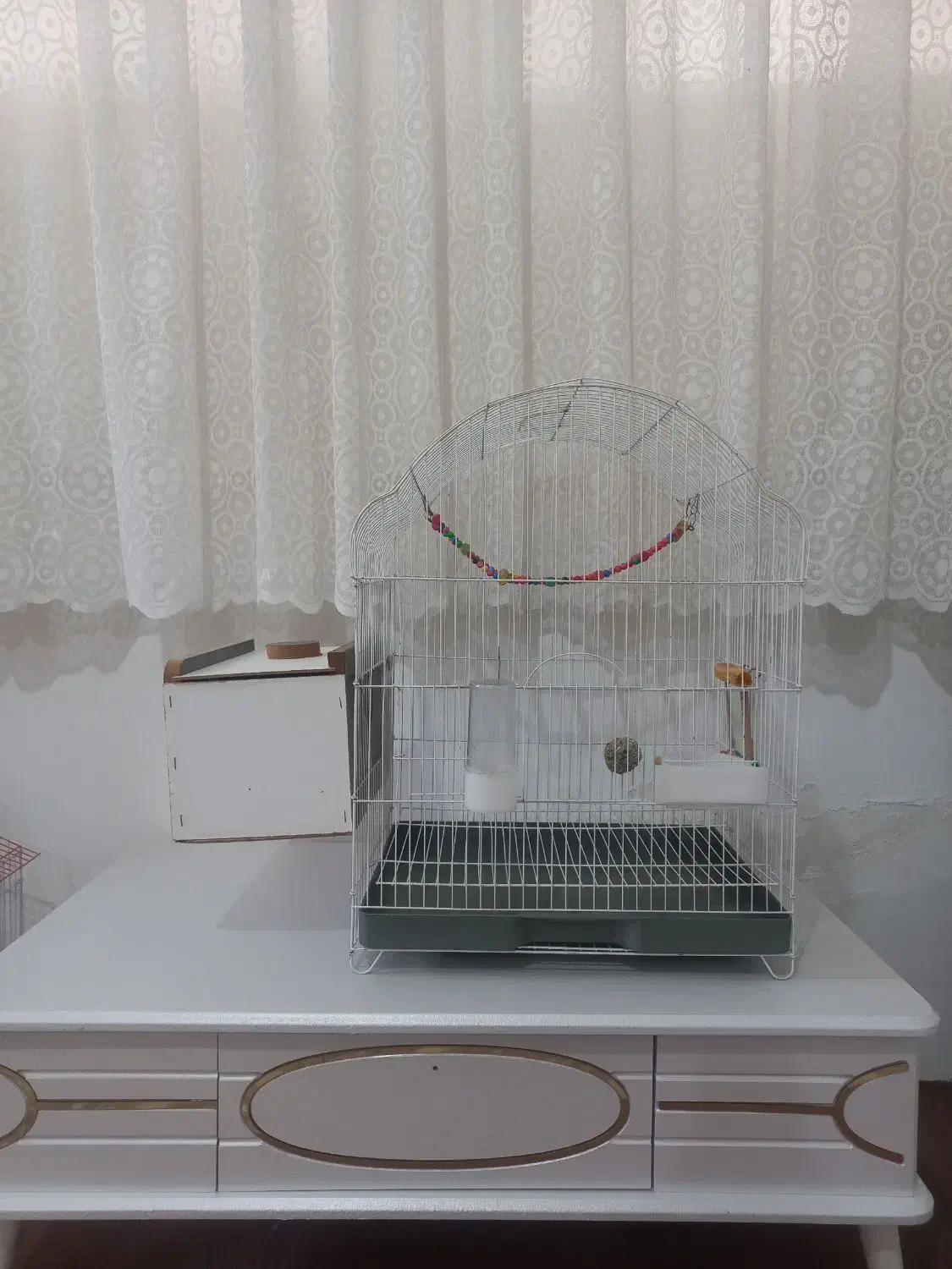 قفس بزرگ پرنده|لوازم جانبی حیوانات|ارومیه, |دیوار