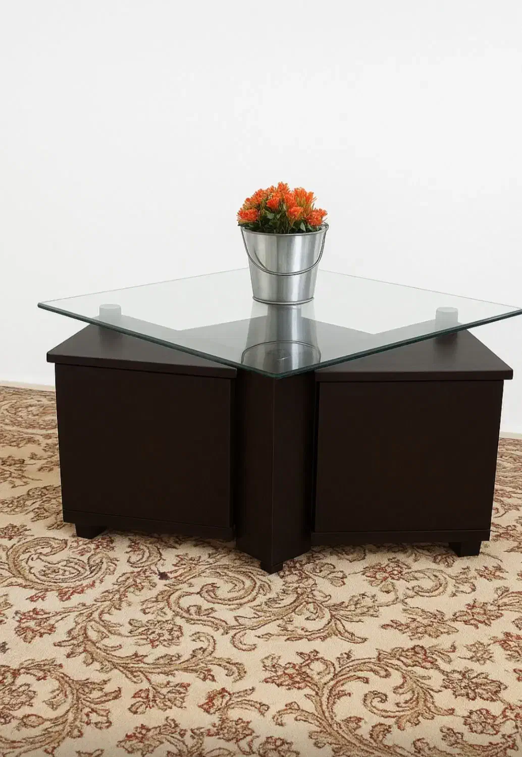 میزجلو مبلی/میز وسط شیشه ای تمیز وشیک|مبلمان خانگی و میز عسلی|بندر امام خمینی, |دیوار