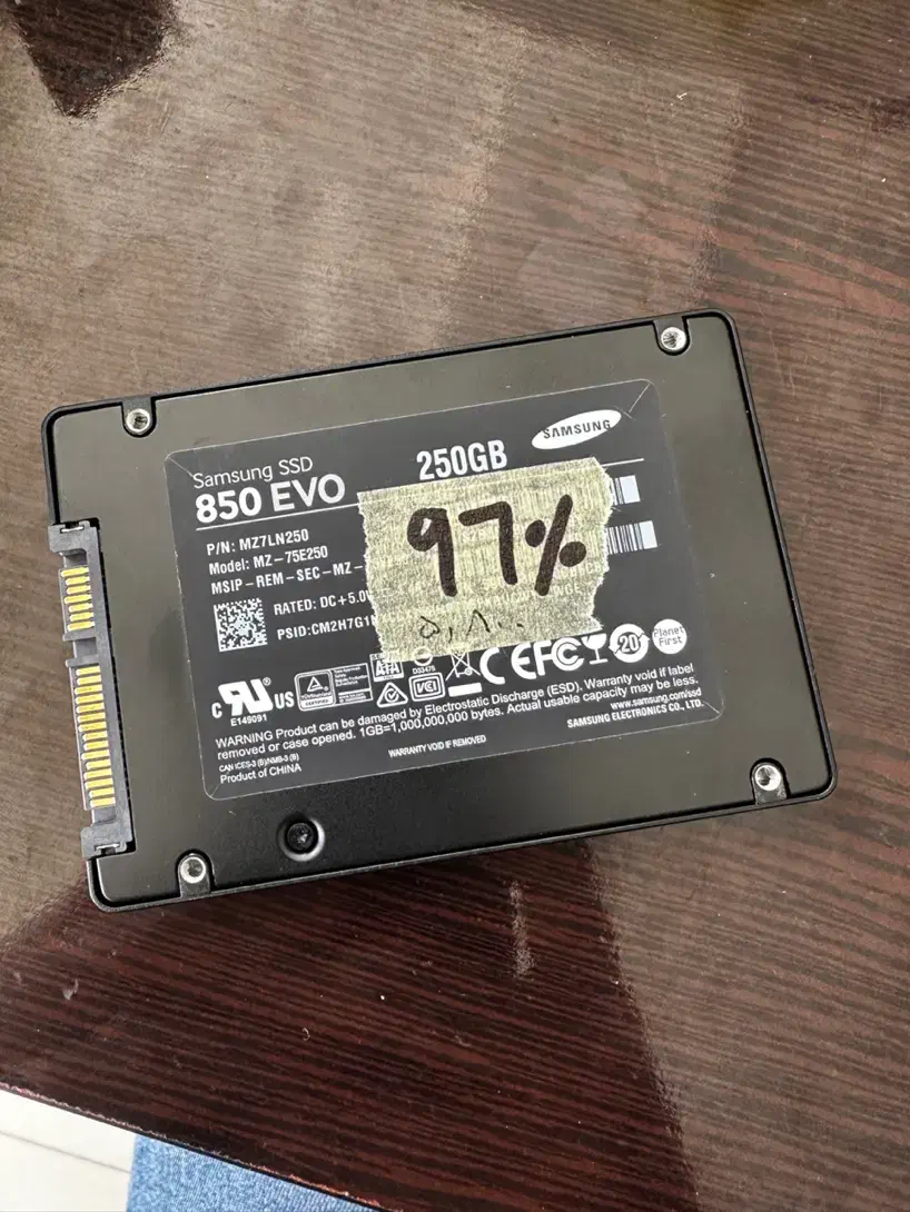 Ssd samsung 850evo 256GB|قطعات و لوازم جانبی رایانه|اصفهان, آفاران|دیوار