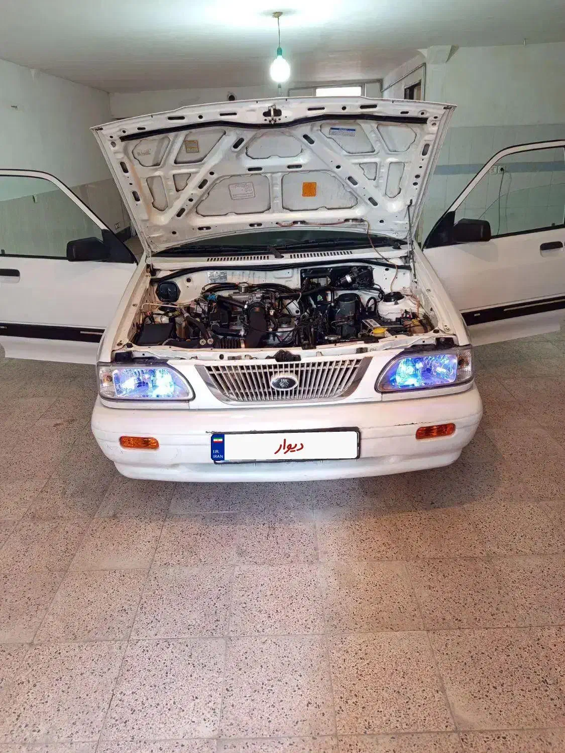 پراید مدل87بیرنگ بیضربه|خودرو سواری و وانت|اردبیل, |دیوار