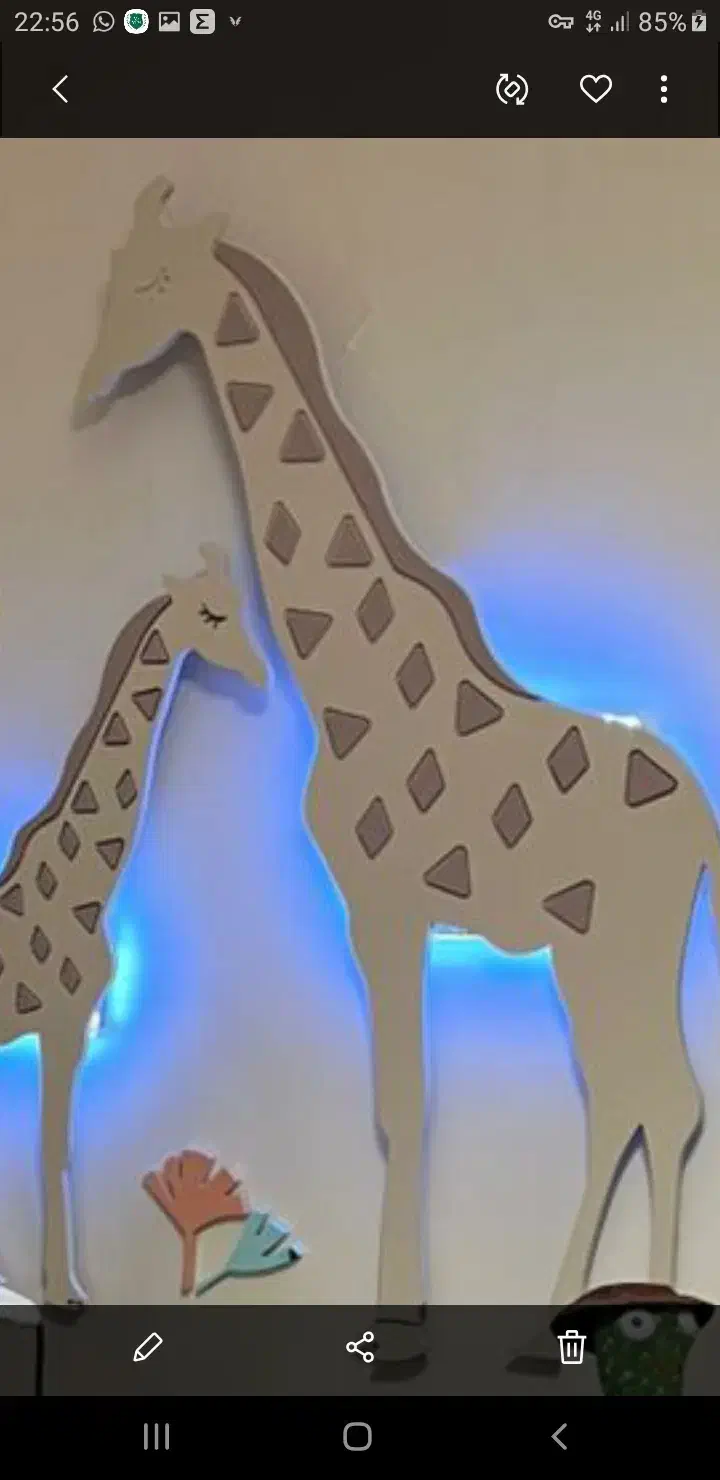 چراغ خواب دیواری کودک|چراغ خواب و آباژور|پرند, فاز ۵|دیوار