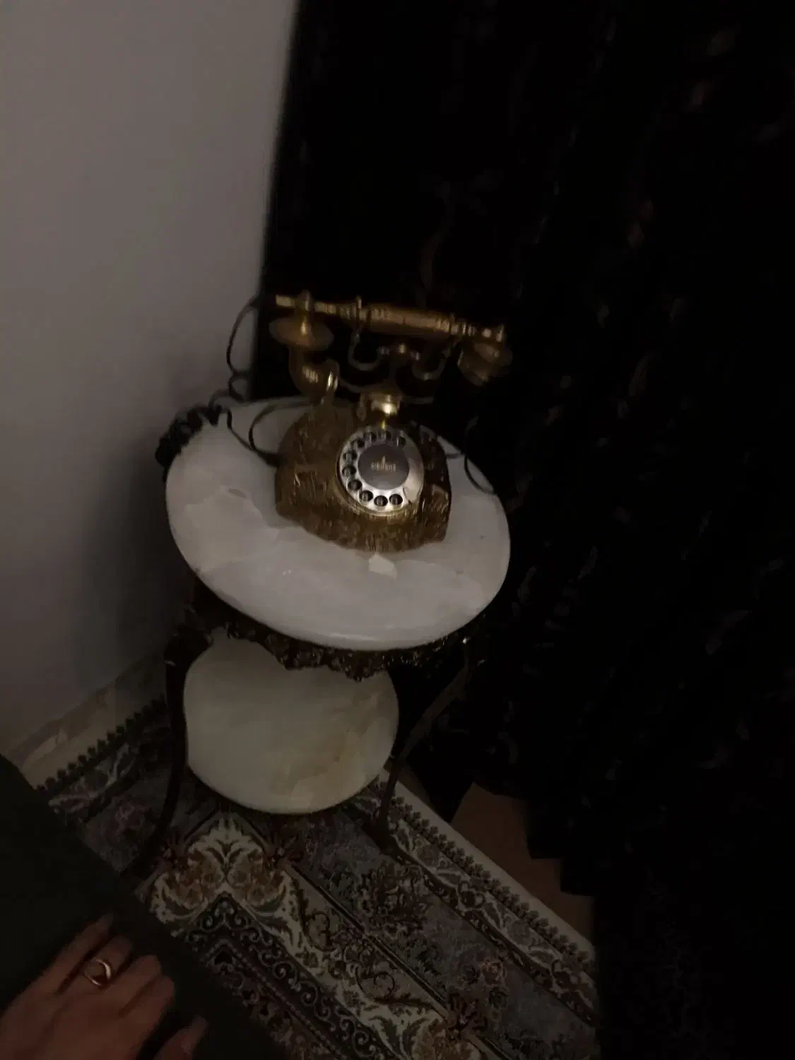 میز تلفن برنز|میز تلفن|زنجان, |دیوار