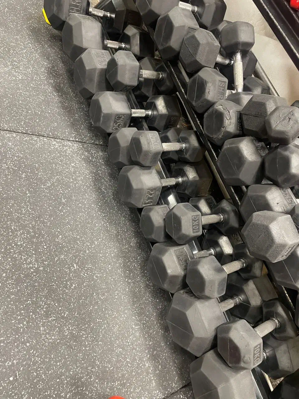 دمبل و صفه باشگاهی|تجهیزات ورزشی|ری, علایین|دیوار