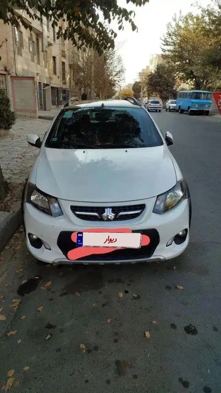 کوییک آر سفید مشکی|خودرو سواری و وانت|کرج, اتحاد|دیوار