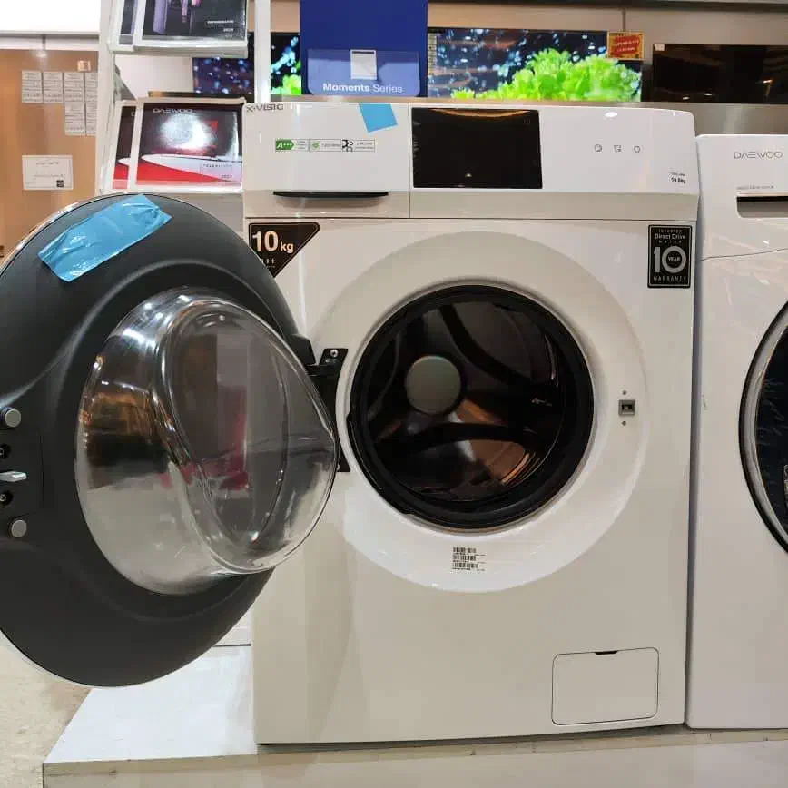 ماشین لباسشویی 10 کیلویی ایکس ویژن رنگ سفید TX102|ماشین لباسشویی و خشککن لباس|مشهد, الهیه|دیوار