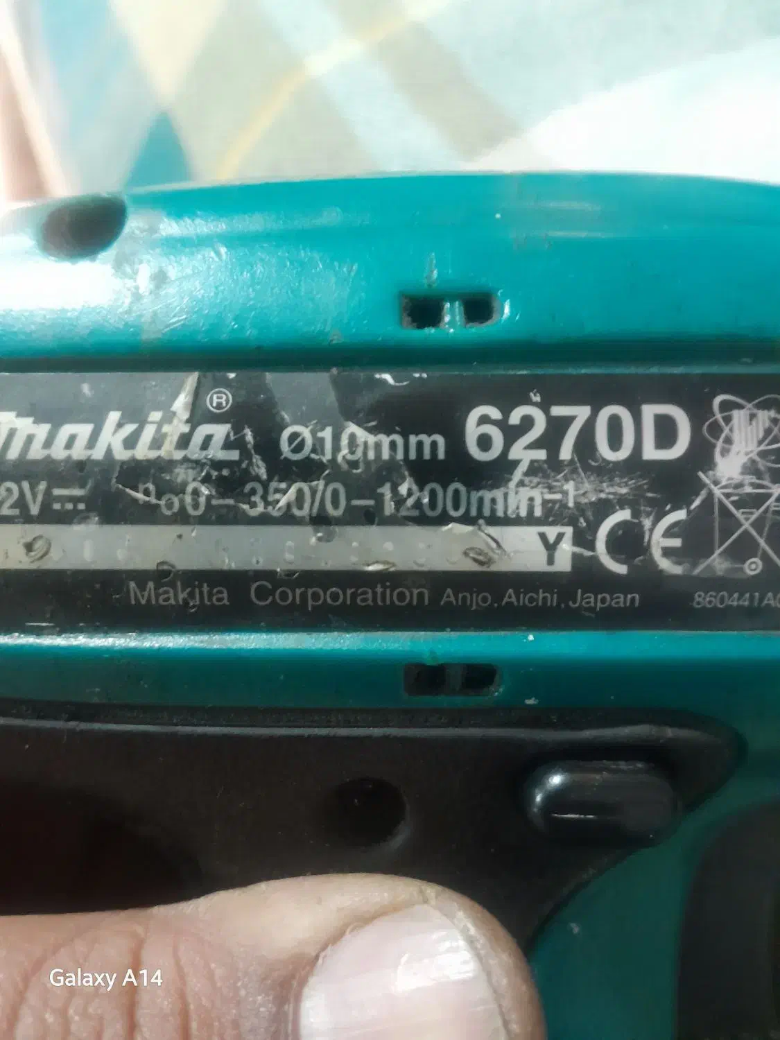 دلر شارژی ماکیتا اصل ژاپن|ابزارآلات|تهران, جوادیه تهرانپارس|دیوار