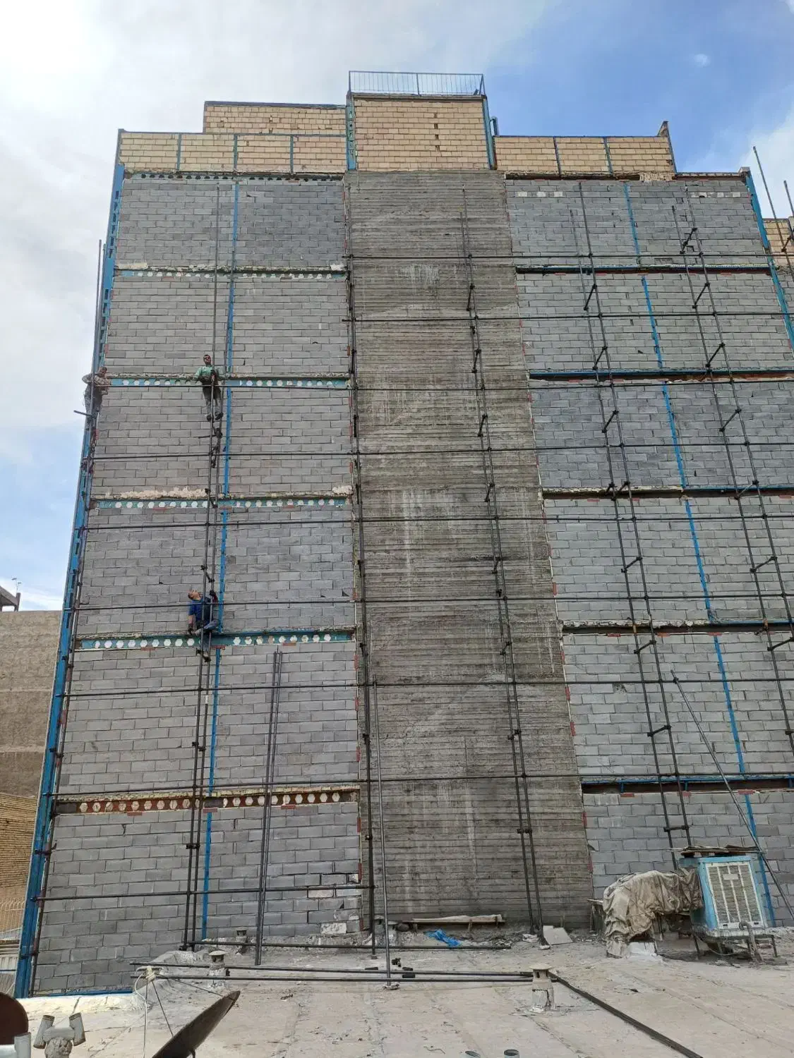 داربست فلزی مجرد|خدمات پیشه و مهارت|مشهد, سجادیه|دیوار