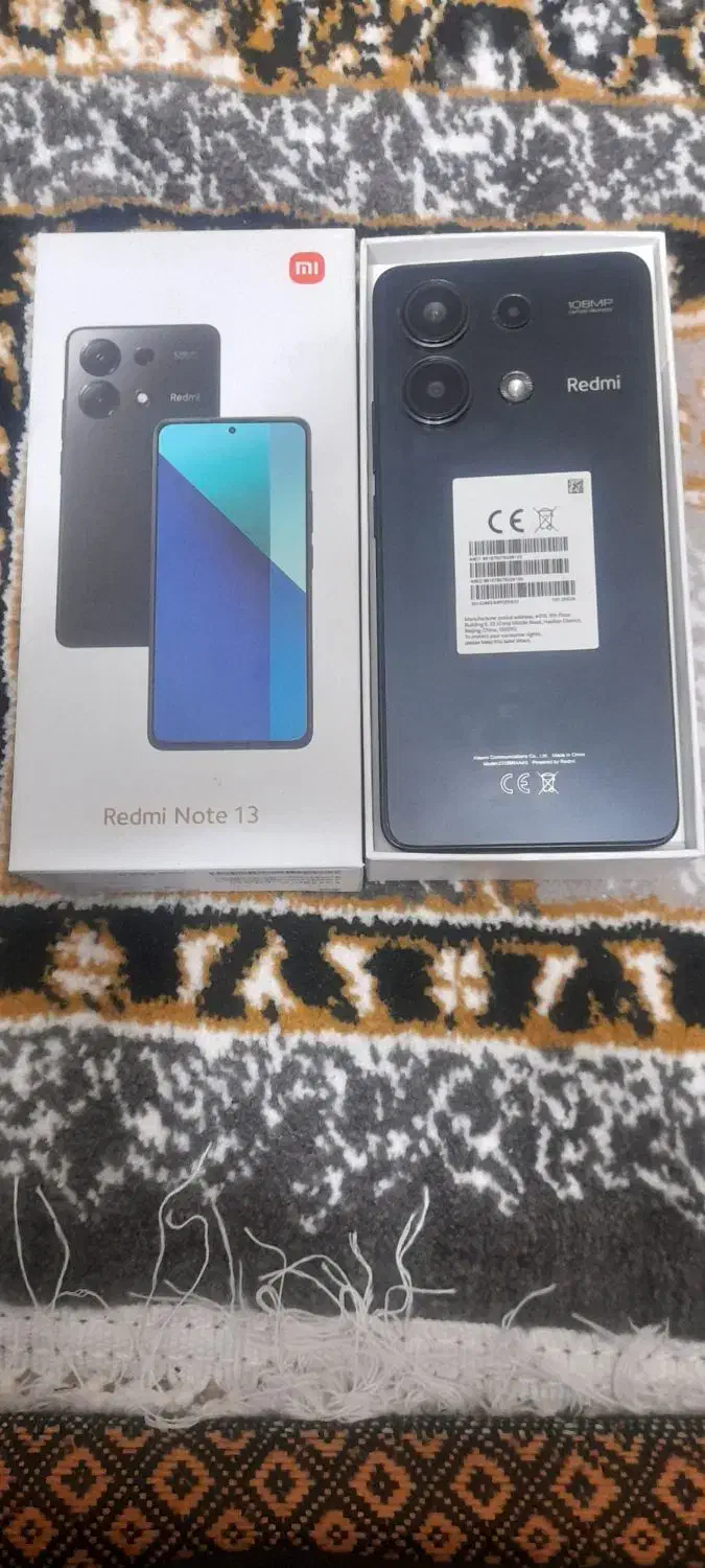 نوت 13 شیائمی حافظه ۲۵۶ رام ۸|موبایل|قرچک, مهدیه|دیوار