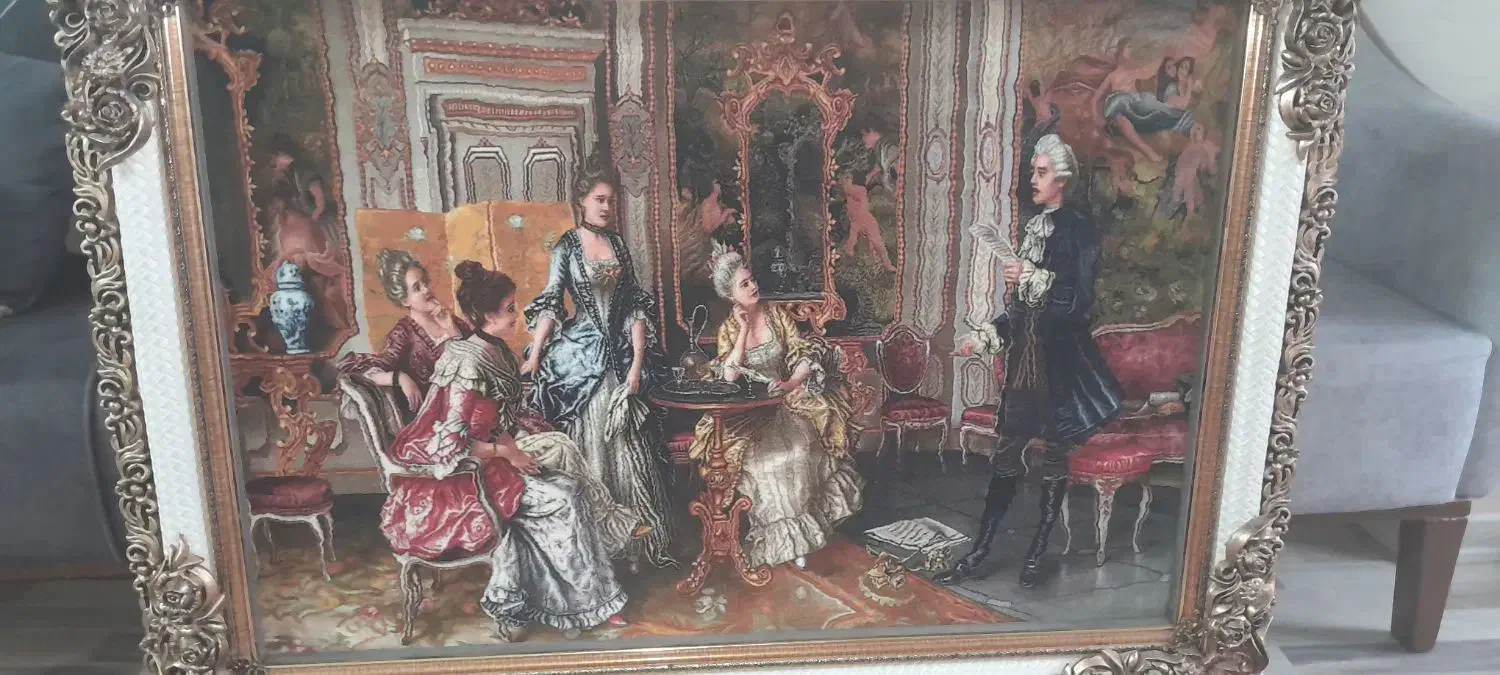 تابلوفرش شاعرجوان|تابلو فرش|قزوین, |دیوار