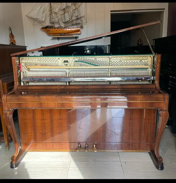 پیانو کلاسیک ساخت کشور جمهوری چک|پیانو، کیبورد، آکاردئون|تربتحیدریه, فرمانداری|دیوار