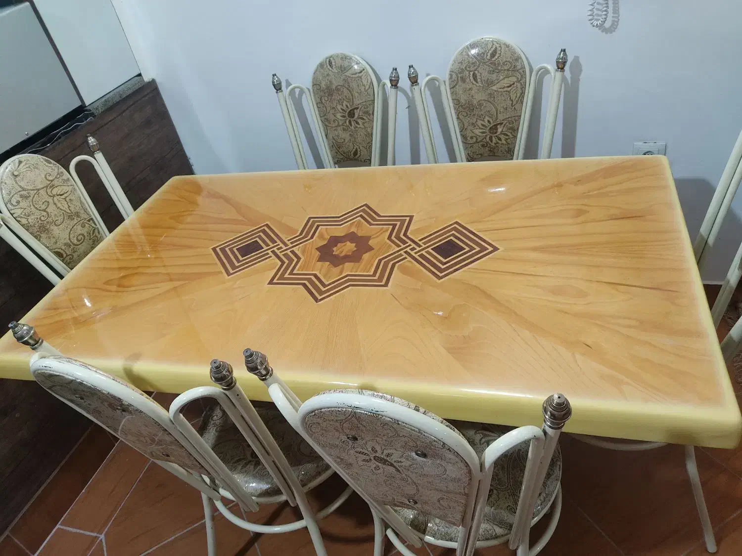 یکدست میز ناهارخوری ۶ نفره|میز و صندلی غذاخوری|شیراز, رکنآباد|دیوار