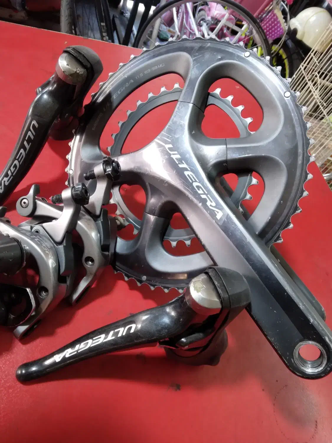 کورسی ست دنده التگرا ۶۸۰۰|دوچرخه، اسکیت، اسکوتر|ری, فیروزآبادی|دیوار