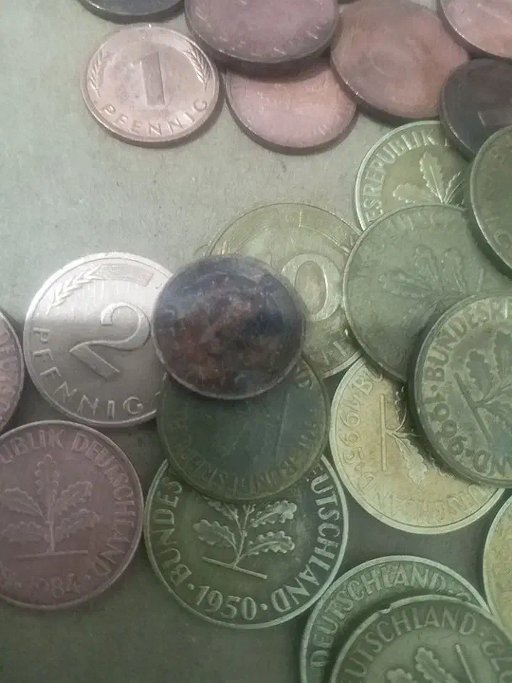 سکه  پفنیگ المان|کلکسیون سکه، تمبر، اسکناس|بومهن, |دیوار